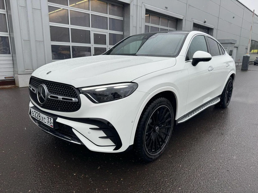 Автомобиль Mercedes-Benz GLC coupe II поколение (C254) 2.0 AT 4Matic (258 л.с.) Base Белый 2025 с пробегом 6 400 км