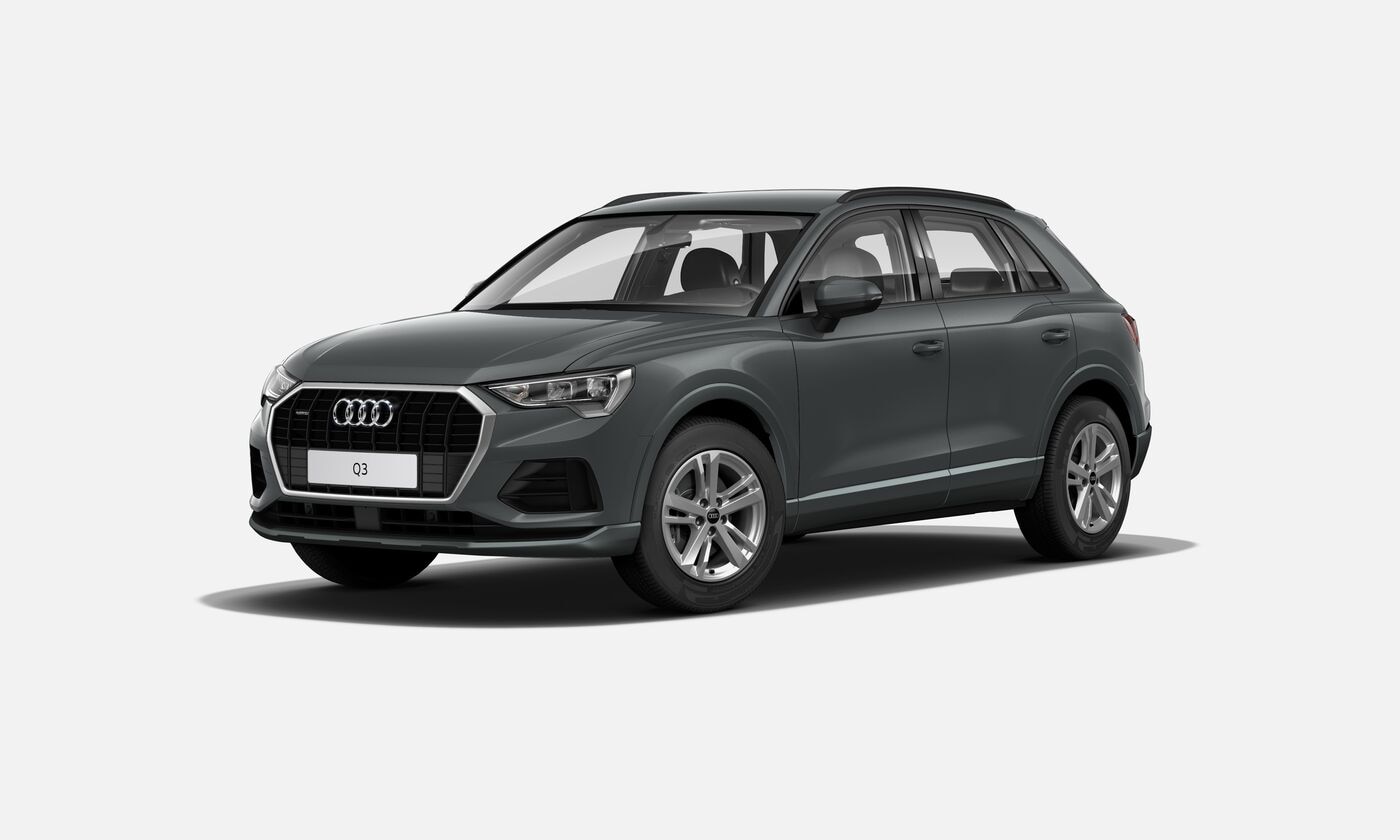 Автомобиль Audi Q3 II поколение (F3) 2.0 AMT 4WD (220 л.с.) 45 TFSI quattro S tronic Серый 2025 