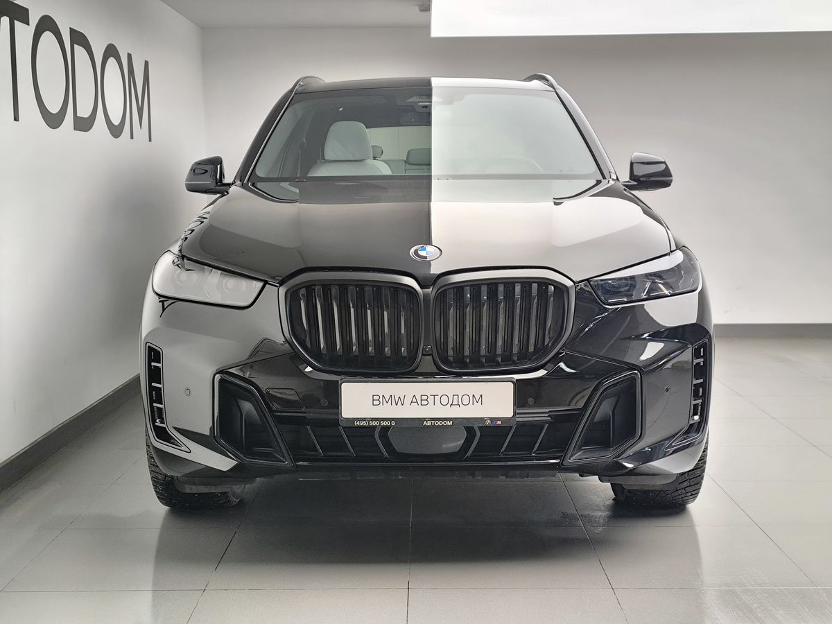Автомобиль BMW X5 IV (G05) [рестайлинг] 3.0d AT 4WD (286 л.с.) M Sport Pro Чёрный 2023 с пробегом 26 093 км