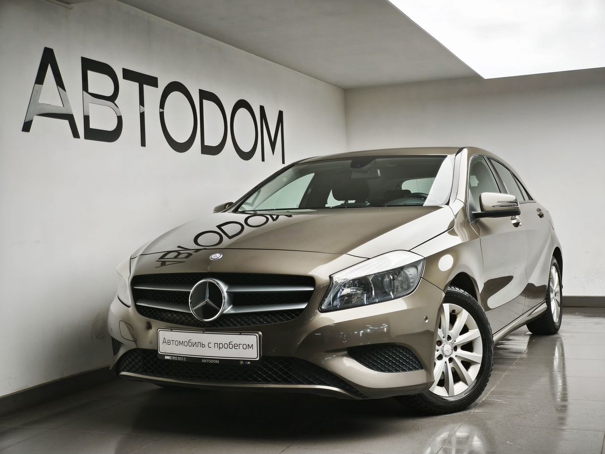 Mercedes-Benz A-Класс III поколение (W176) 200 1.6 AMT (156 л.с.) Особая серия Серый 2013 с пробегом 154 944 км