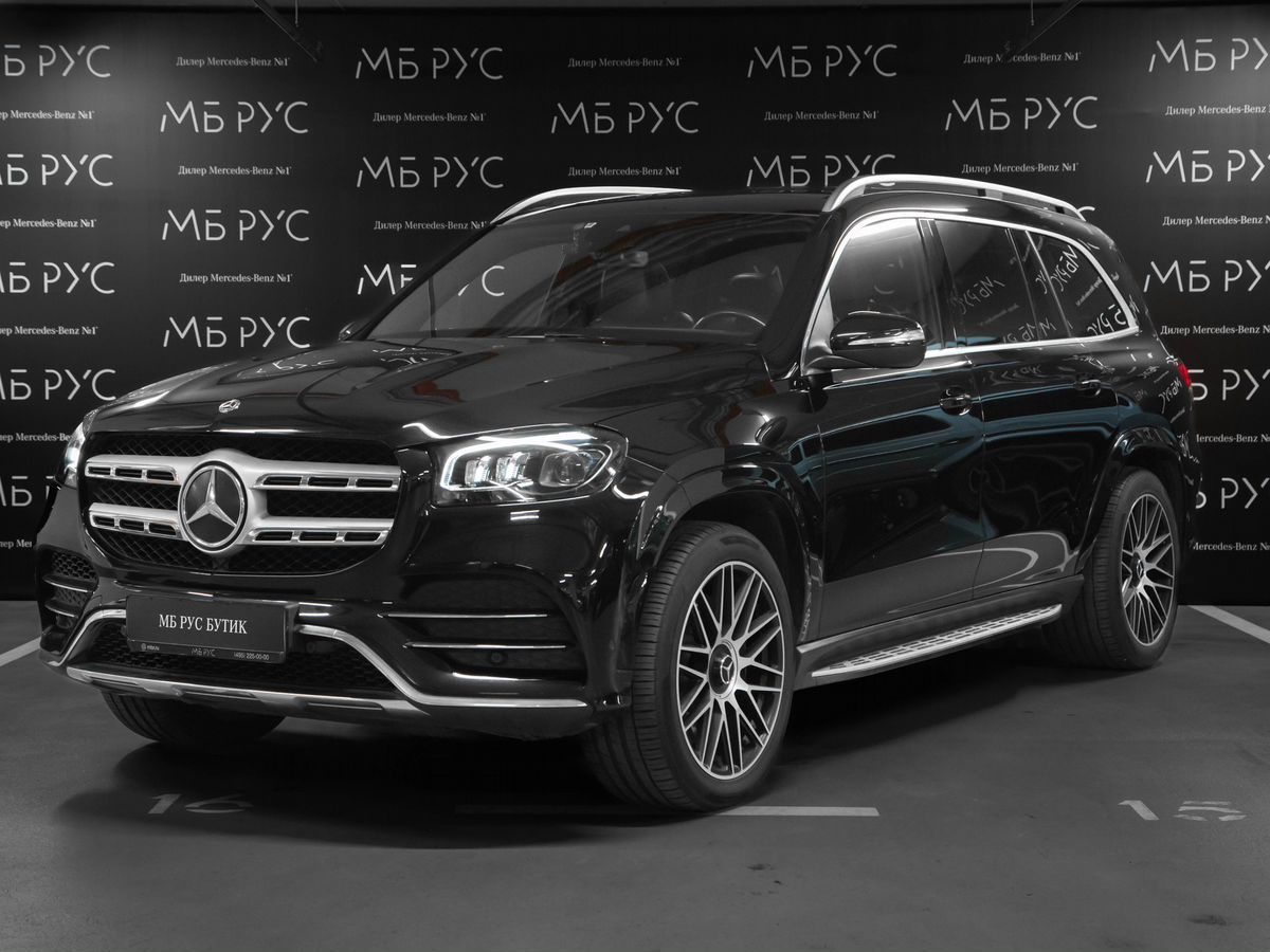 Mercedes-Benz GLS II поколение (X167) 400 2.9d AT 4Matic (330 л.с.) Premium Чёрный 2020 с пробегом 139 379 км