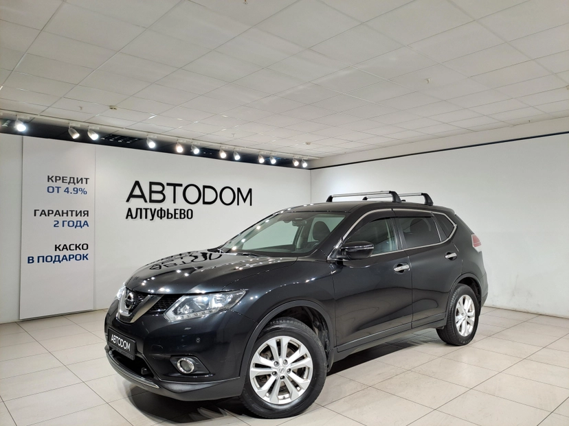 Автомобиль Nissan X-Trail III поколение (T32) 2.0 CVT 4WD (144 л.с.) Base Чёрный 2018 с пробегом 185 883 км