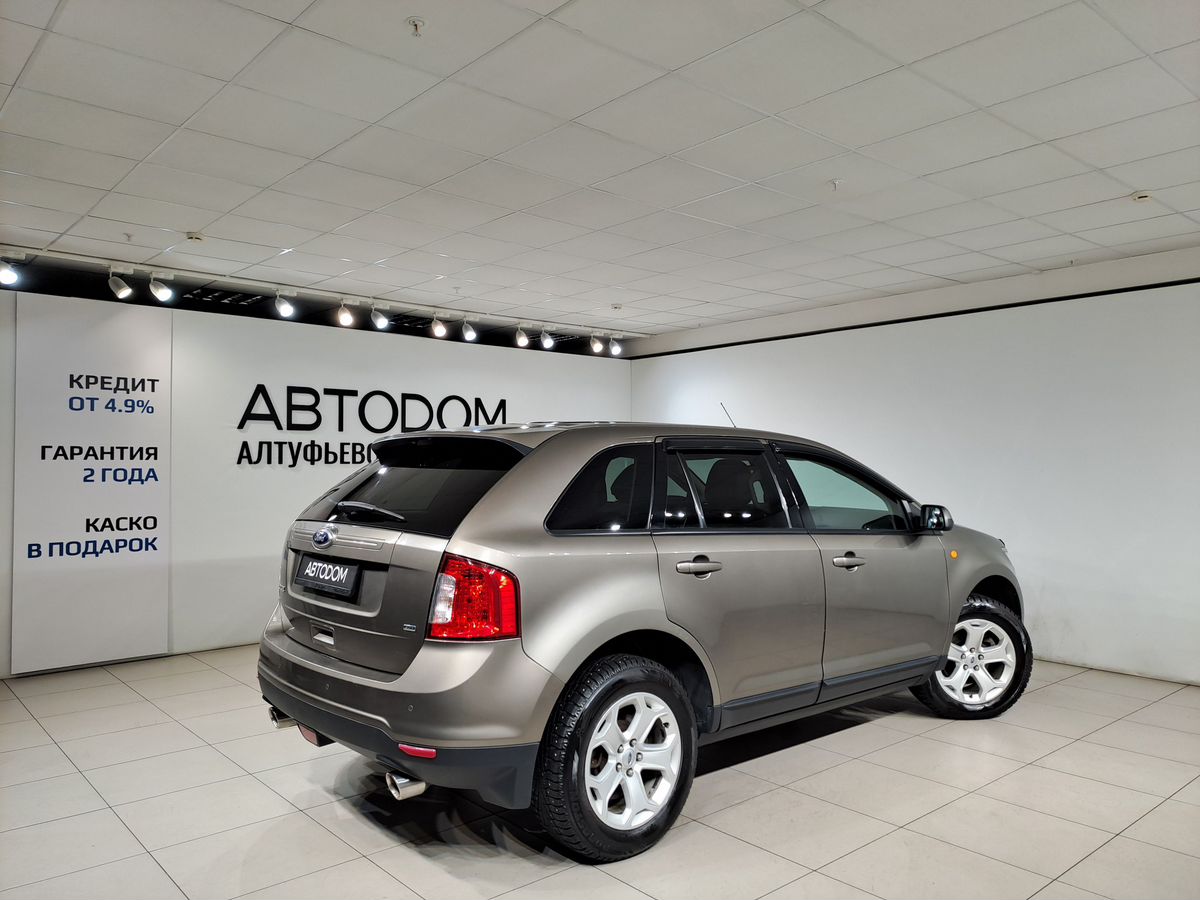 Автомобиль Ford Edge I [рестайлинг] 3.5 AT 4WD (288 л.с.) Base Серый 2014 с пробегом 145 679 км