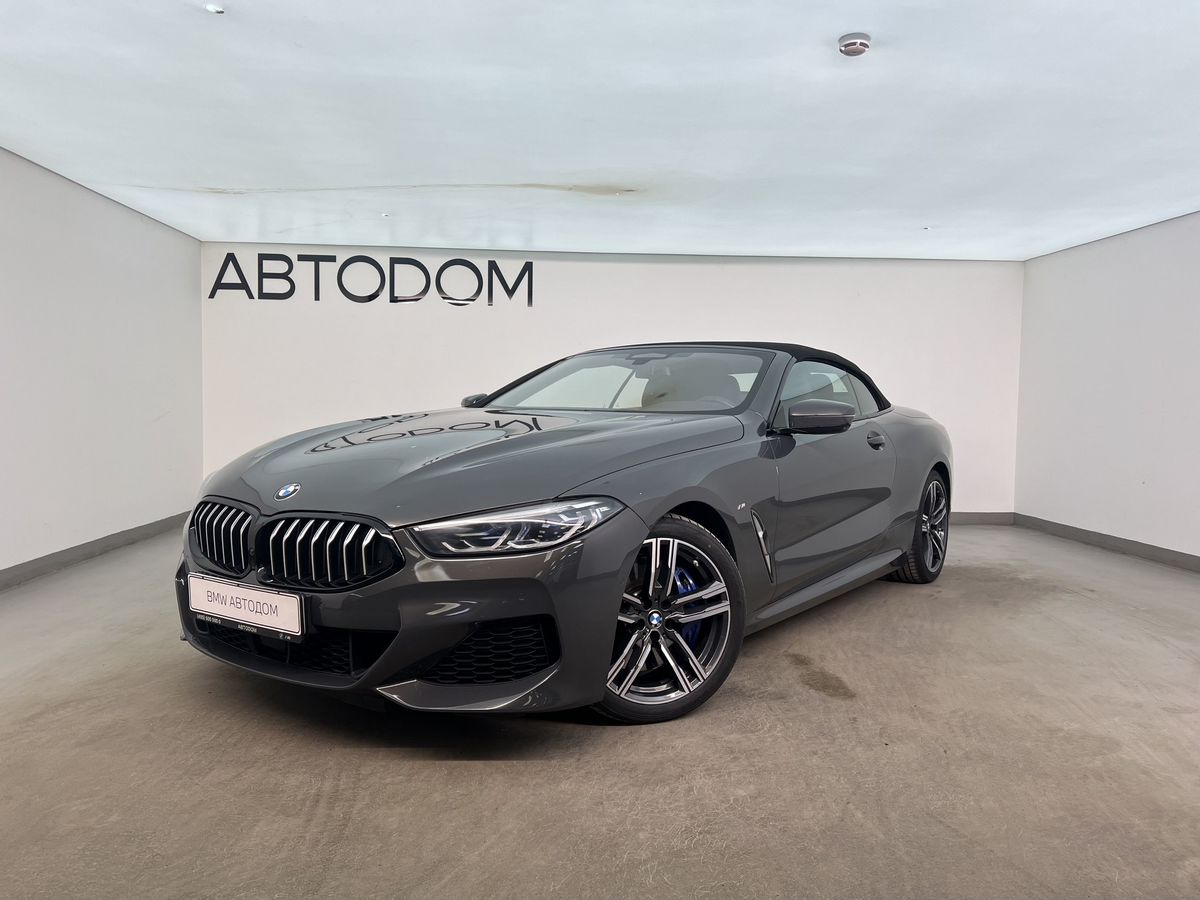 BMW 8 серии II поколение (G14/G15/G16) 840 3.0d AT 4WD (320 л.с.) M Sport Pro Серый 2021 с пробегом 52 037 км
