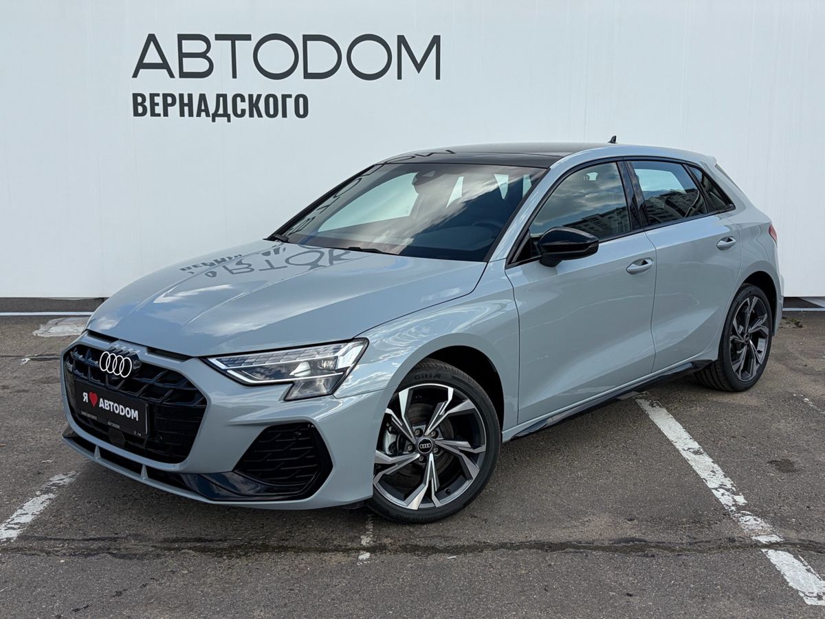 Audi A3 IV (8Y) [рестайлинг] 1.5 AMT (160 л.с.) Premium Серый 2025 с пробегом 41 км