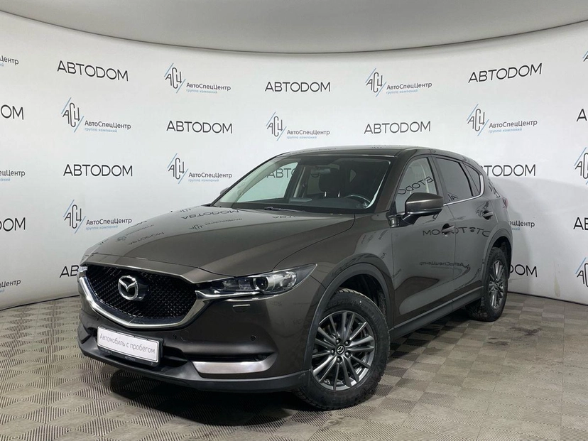 Автомобиль Mazda CX-5 II поколение 2.0 AT (150 л.с.) Active (Пакет 1) Коричневый 2018 с пробегом 115 190 км