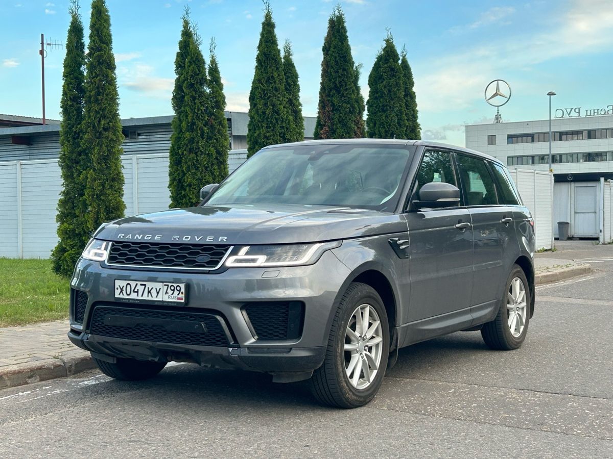Land Rover Range Rover Sport II [рестайлинг] 3.0d AT 4WD (249 л.с.) SE Серый 2018 с пробегом 120 000 км