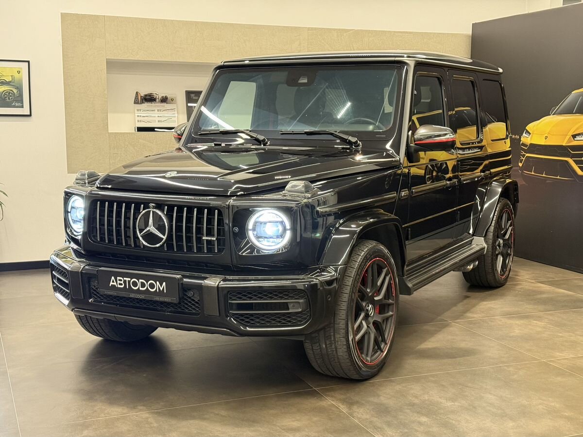 Mercedes-Benz G-Класс AMG II поколение (W463) 63 AMG 4.0 AT 4Matic (585 л.с.) AMG Чёрный 2019 с пробегом 83 643 км