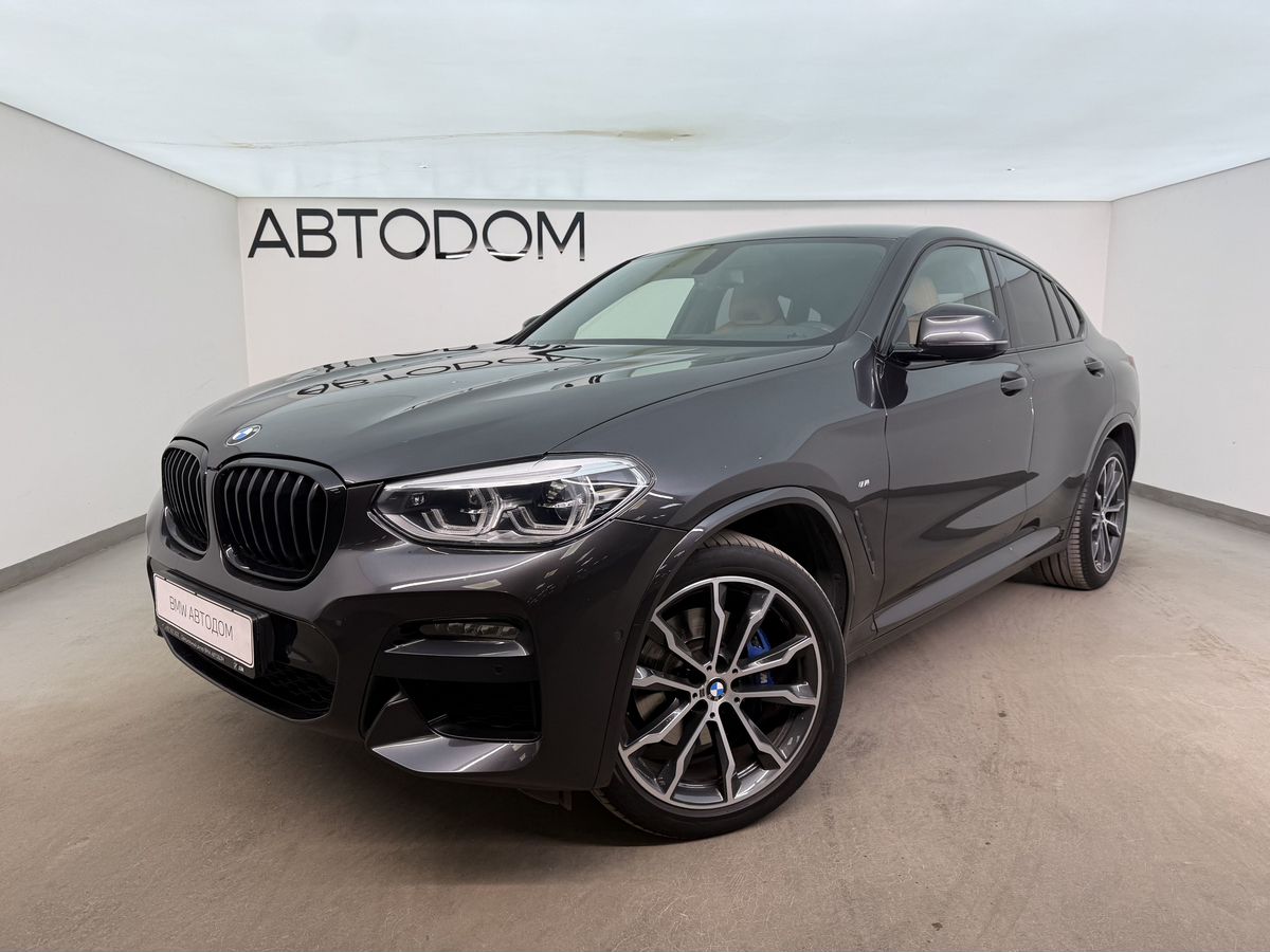BMW X4 II поколение (G02) 3.0d AT 4WD (249 л.с.) M Sport Чёрный 2020 с пробегом 41 301 км