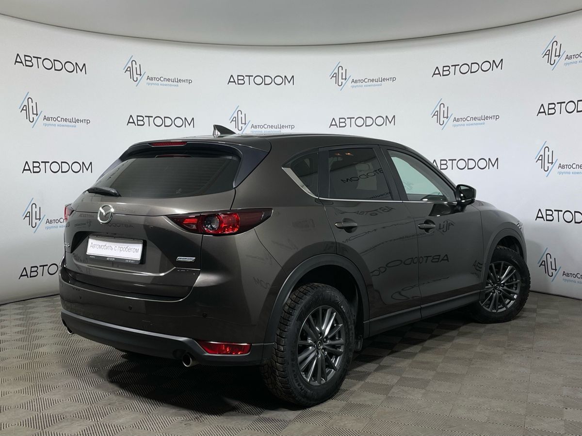Автомобиль Mazda CX-5 II поколение 2.0 AT (150 л.с.) Active (Пакет 1) Коричневый 2018 с пробегом 115 190 км