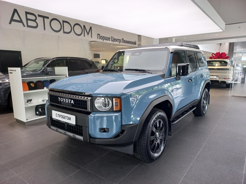 Автомобиль Toyota Land Cruiser Prado V поколение (J250) 2.4hyb AT 4WD (330 л.с.) Base Синий 2024 с пробегом 1 073 км