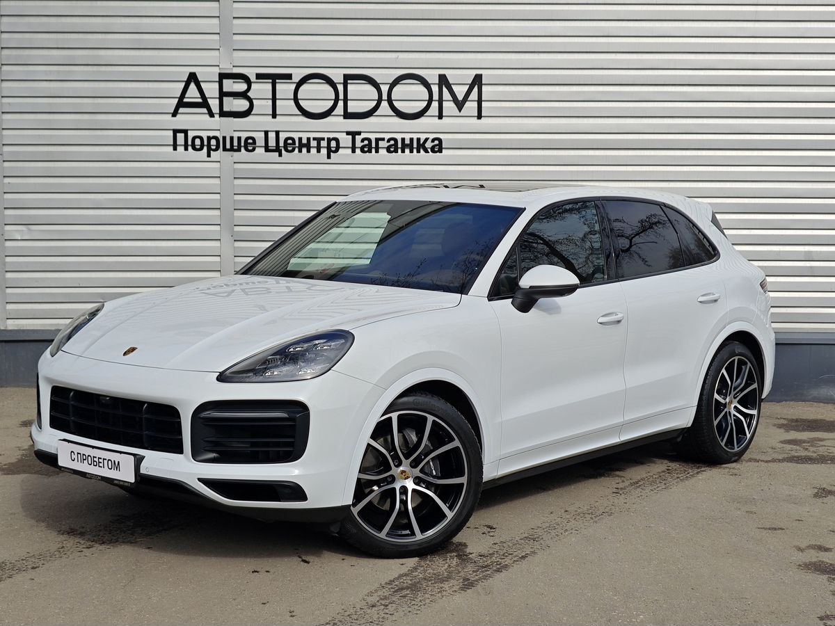 Автомобиль Porsche Cayenne III поколение 3.0 AT 4WD (340 л.с.) Base Белый 2019 с пробегом 84 236 км