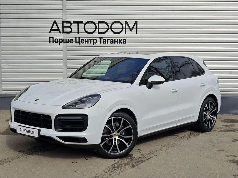 Автомобиль Porsche Cayenne III поколение 3.0 AT 4WD (340 л.с.) Base Белый 2019 с пробегом 84 236 км