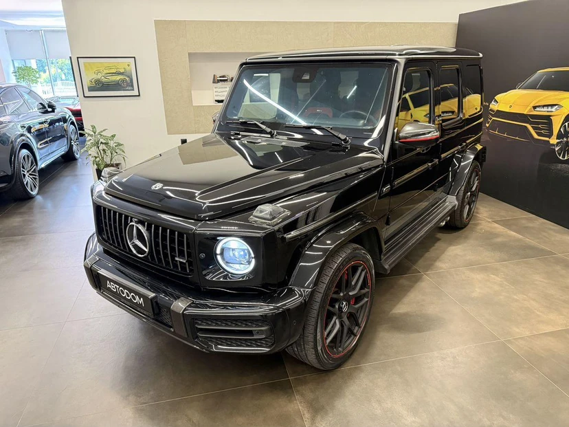 Mercedes-Benz G-Класс AMG II поколение (W463) 63 AMG 4.0 AT 4Matic (585 л.с.) AMG Чёрный 2019 с пробегом 83 643 км