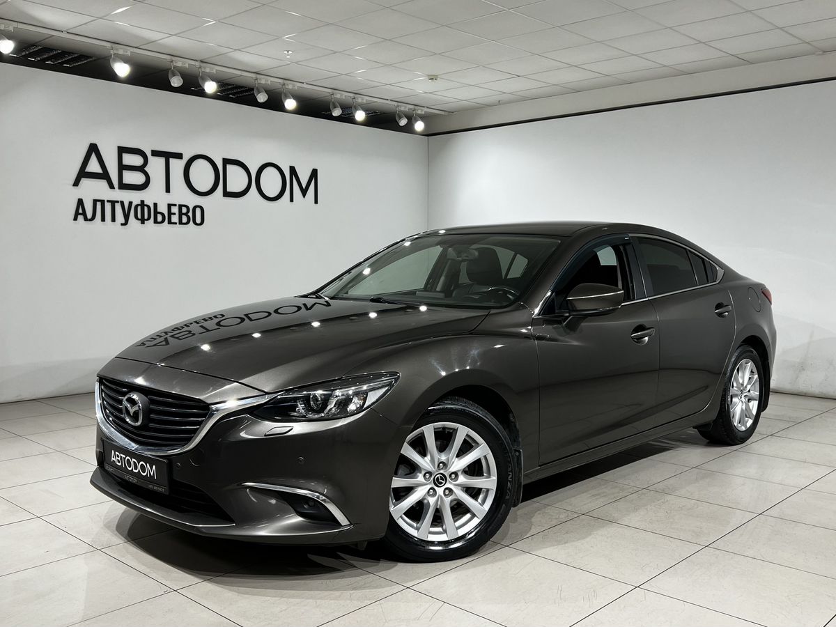 Mazda 6 III (GJ) [рестайлинг] 2.0 AT (150 л.с.) Supreme Коричневый 2018 с пробегом 105 375 км