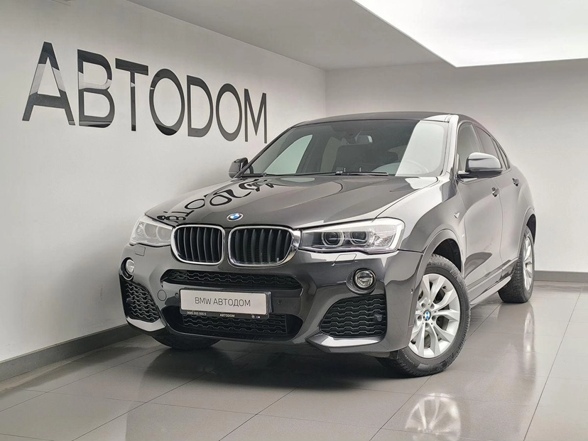 Автомобиль BMW X4 I поколение (F26) 2.0d AT 4WD (190 л.с.) M Sport Локальная сборка Серый 2016 с пробегом 91 500 км
