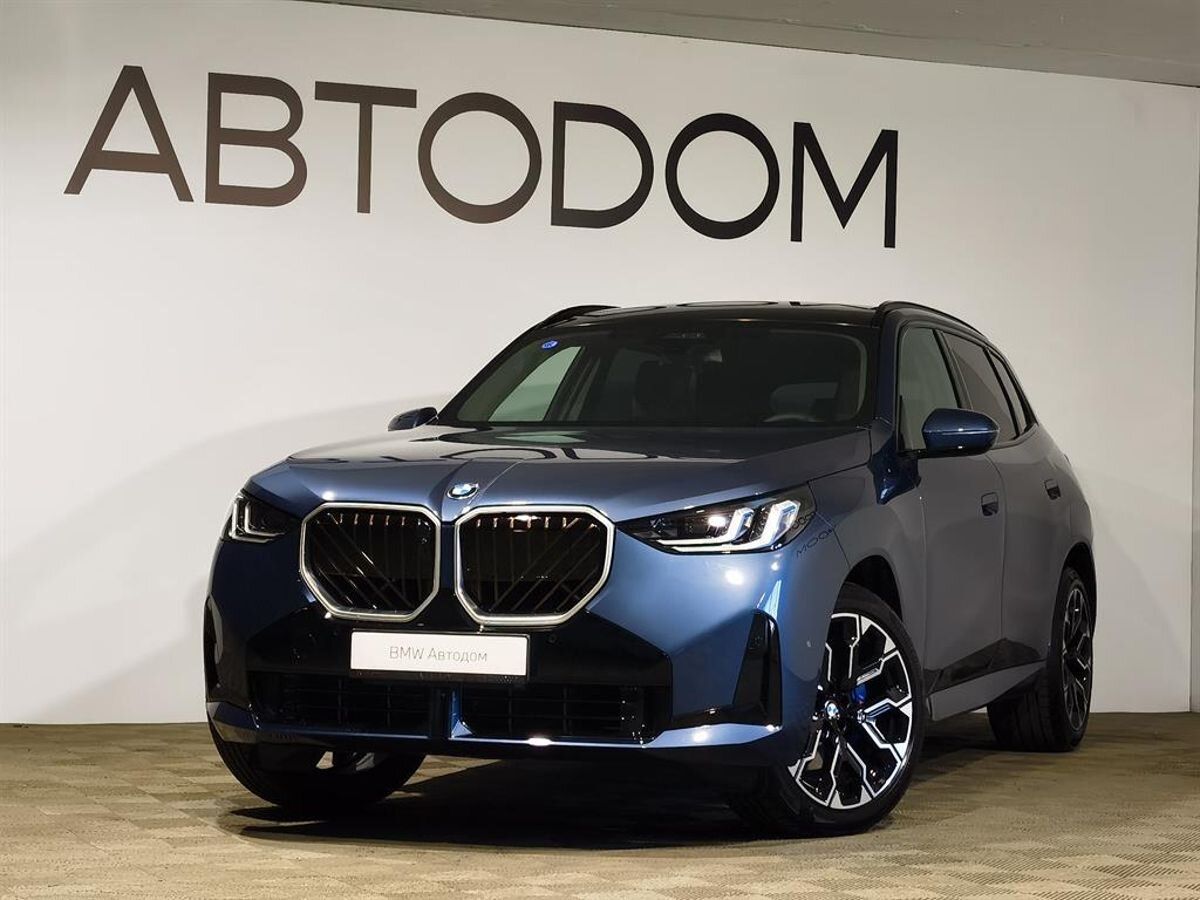 BMW X3 IV поколение (G45/G48) 2.0 AT 4WD (258 л.с.) Premium M Sport Синий 2025 