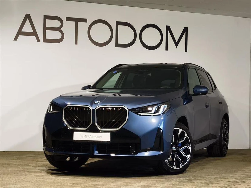 BMW X3 IV поколение (G45/G48) 2.0 AT 4WD (258 л.с.) Premium M Sport Синий 2025