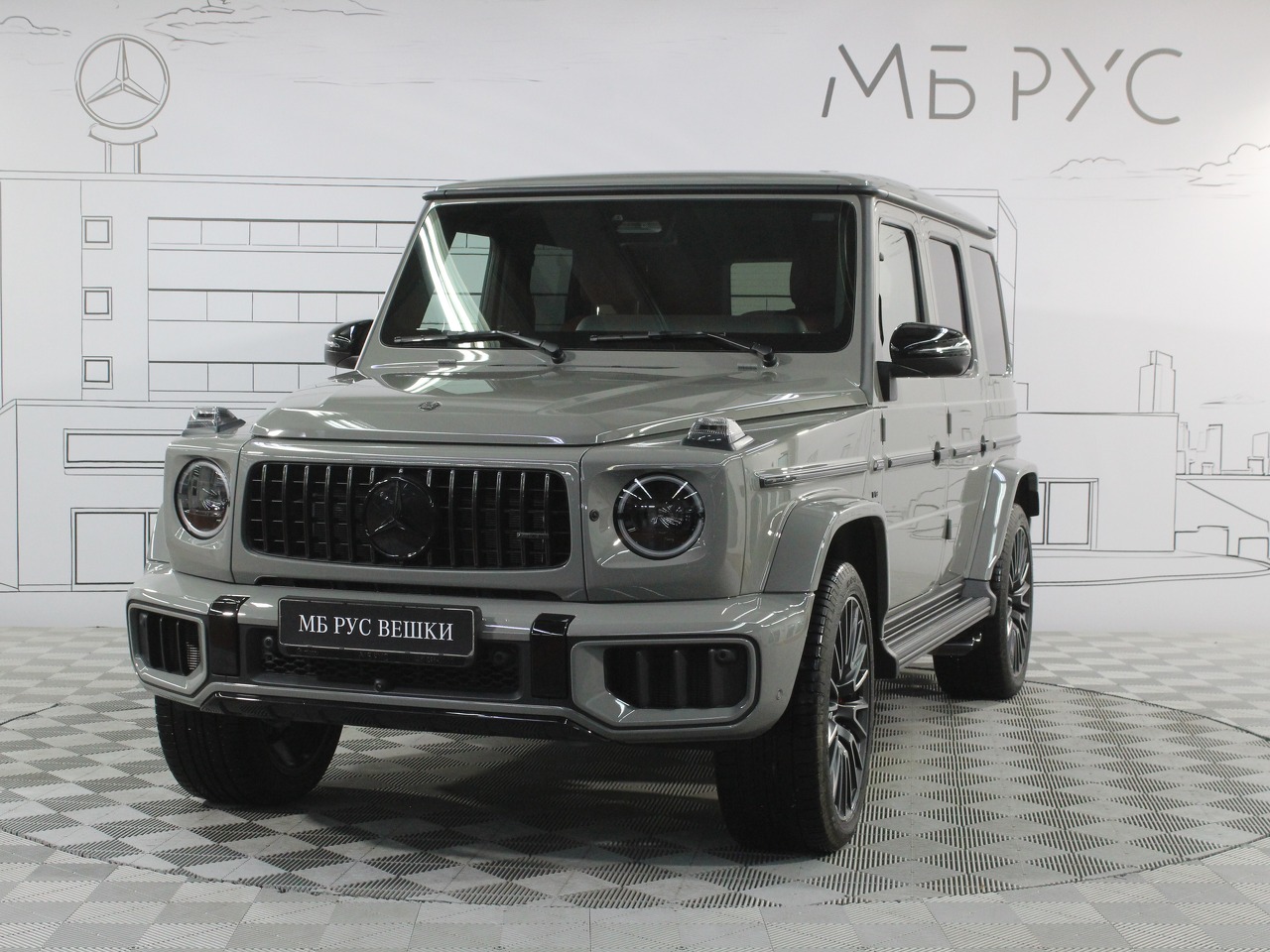 Автомобиль Mercedes-Benz G-Класс AMG II (W463) [рестайлинг] G 63 4.0 AT 4Matic (585 л.с.) AMG G 63 Серый 2025 
