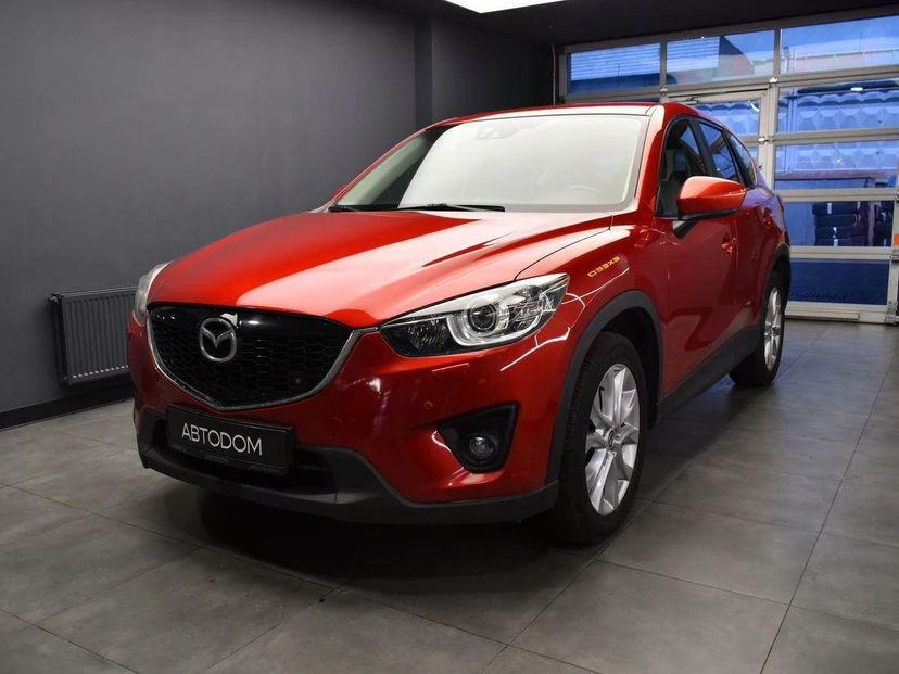 Mazda CX-5 I поколение 2.0 AT 4WD (150 л.с.) Supreme Красный 2014 с пробегом 182 000 км