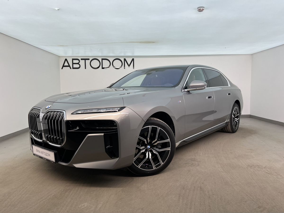 BMW 7 серии VII поколение (G70) 3.0d AT 4WD (286 л.с.) M Sport Pro Серый 2024 с пробегом 13 815 км