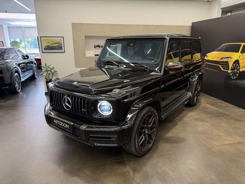 Mercedes-Benz G-Класс AMG II поколение (W463) 63 AMG 4.0 AT 4Matic (585 л.с.) AMG Чёрный 2019 с пробегом 83 643 км