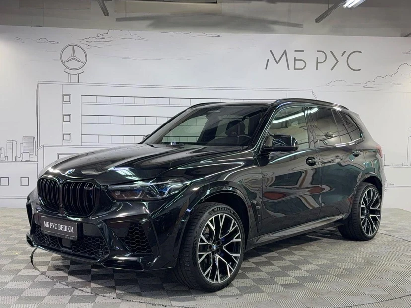 BMW X5 M III поколение (F95) 4.4 AT 4WD (625 л.с.) Competition Чёрный 2021 с пробегом 79 240 км