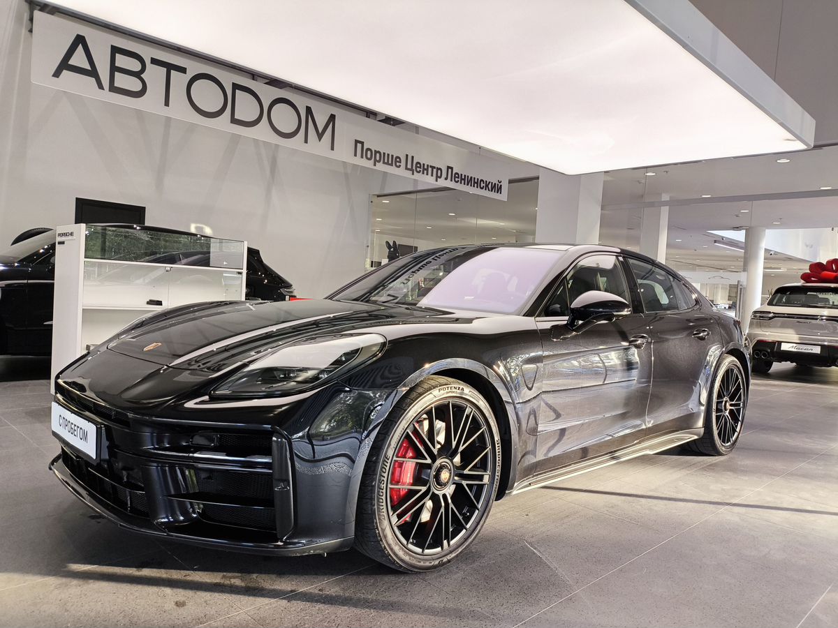 Porsche Panamera III поколение GTS 4.0 AMT 4WD (500 л.с.) GTS Чёрный 2024 с пробегом 20 311 км