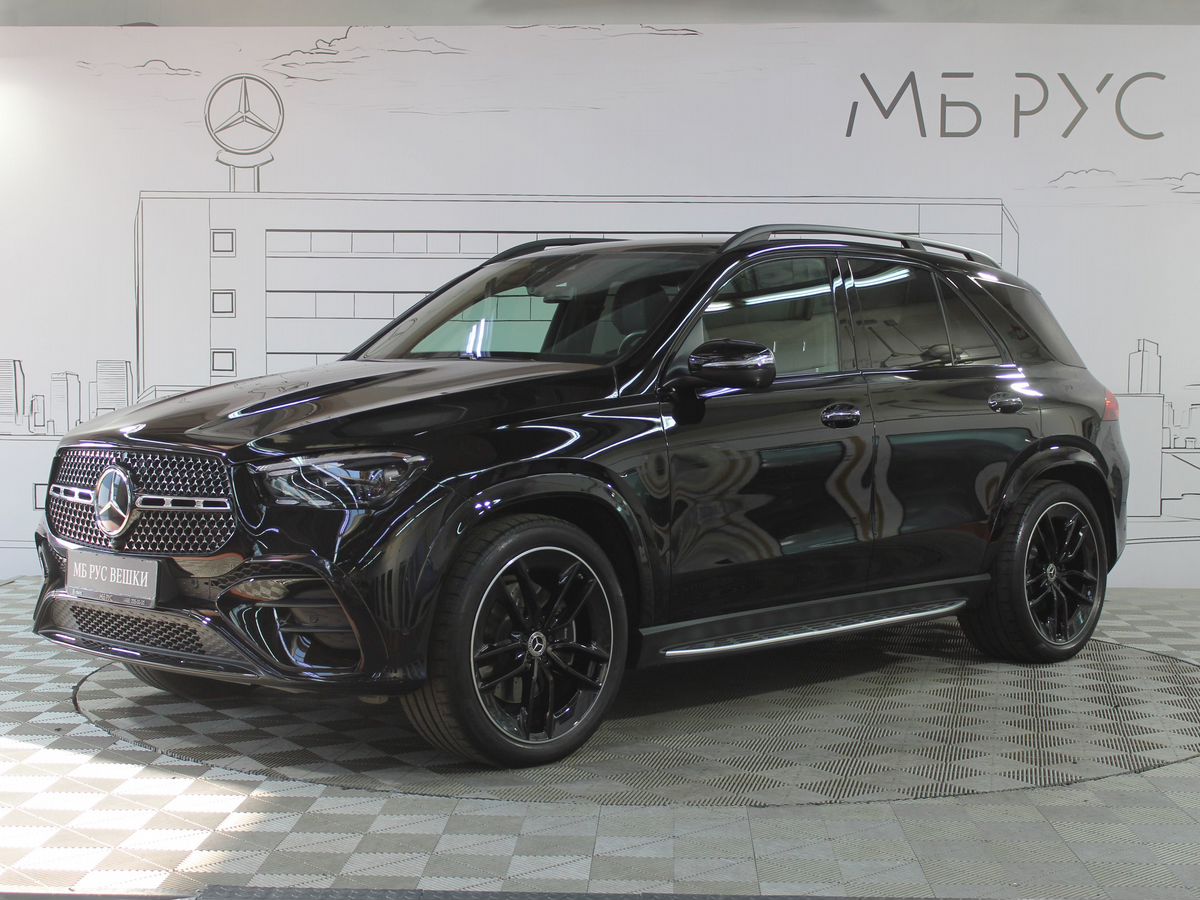 Mercedes-Benz GLE II (V167) [рестайлинг] 300 2.0d AT 4Matic (269 л.с.) Premium Чёрный 2023 с пробегом 17 500 км