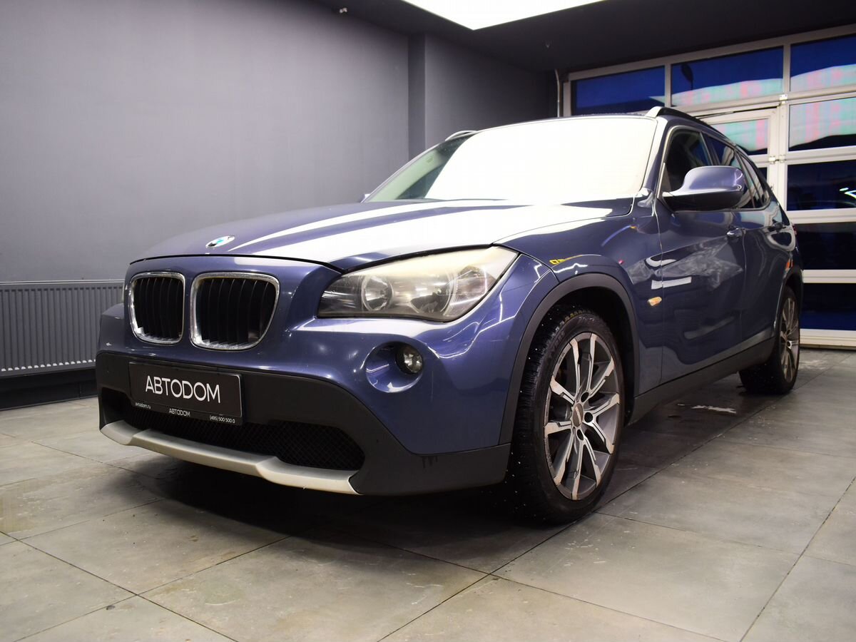 Автомобиль BMW X1 I (E84) [рестайлинг] 2.0 AT (150 л.с.) Локальная сборка Синий 2012 с пробегом 167 000 км