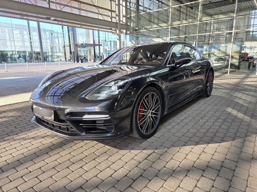 Автомобиль Porsche Panamera II поколение Turbo 4.0 AMT 4WD (550 л.с.) Turbo Серый 2018 с пробегом 72 897 км