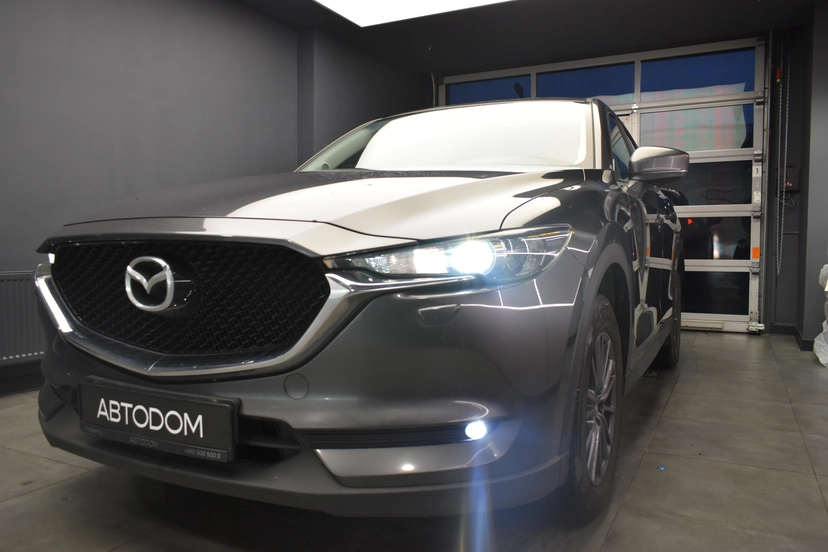 Автомобиль Mazda CX-5 II поколение 2.0 AT (150 л.с.) Base Серый 2019 с пробегом 72 381 км