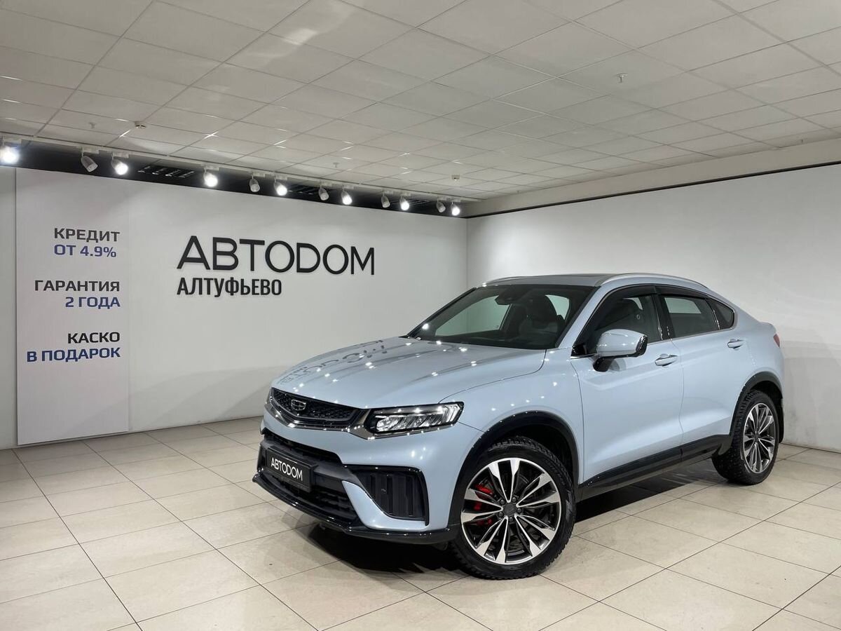 Автомобиль Geely Tugella I [рестайлинг] 2.0 AT 4WD (200 л.с.) Flagship Серый 2024 с пробегом 19 705 км