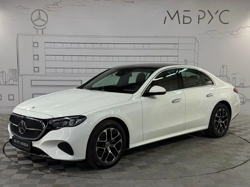 Mercedes-Benz E-Класс VI поколение (W214/S214) 2.0 AT (204 л.с.) Base Белый 2025 с пробегом 62 км