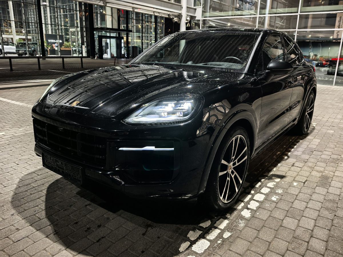 Porsche Cayenne III [рестайлинг] 3.0 AT 4WD (353 л.с.) Coupé Чёрный 2025 с пробегом 33 360 км