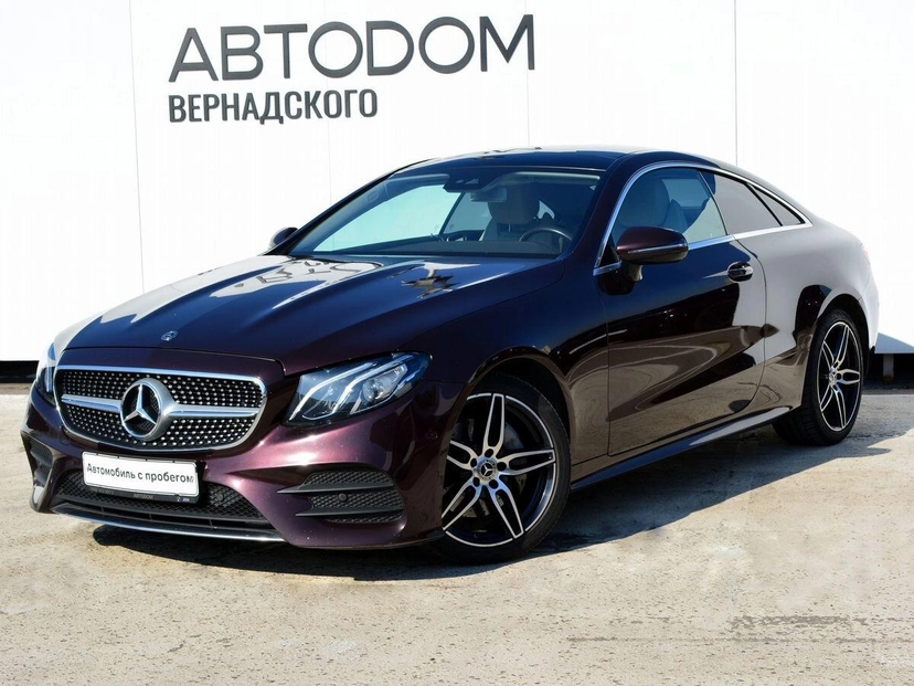 Автомобиль Mercedes-Benz E-Класс V поколение (W213/S213/C238) 200 2.0 AT 4Matic (184 л.с.) Sport Красный 2019 с пробегом 34 482 км