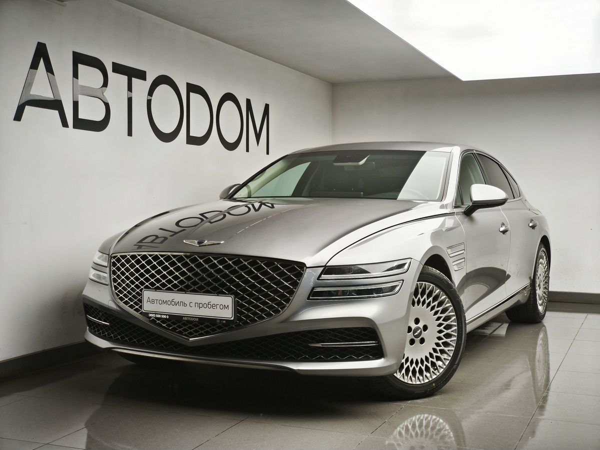 Genesis G80 II поколение 2.5 AT 4WD (249 л.с.) Business Чёрный 2022 с пробегом 172 575 км