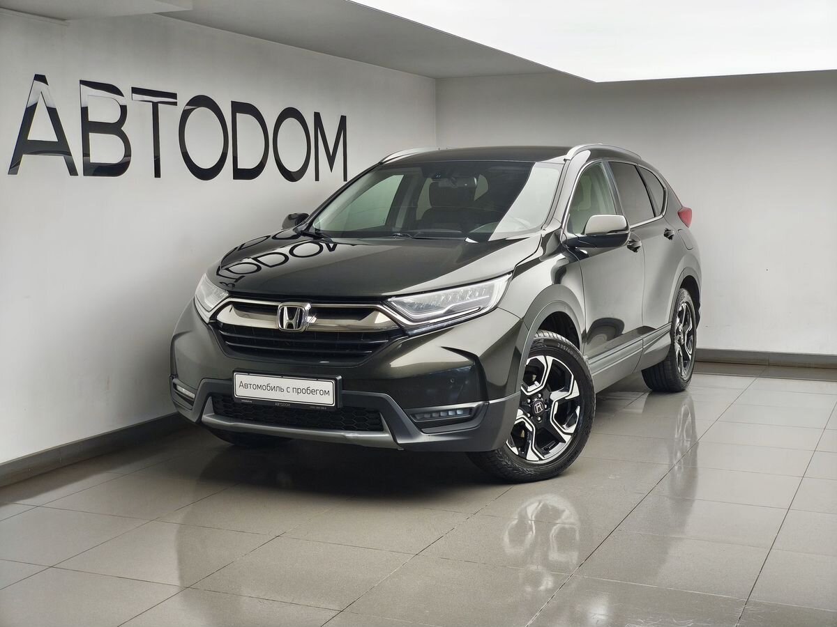 Honda CR-V V поколение 2.0 CVT 4WD (150 л.с.) Lifestyle Чёрный 2018 с пробегом 230 895 км