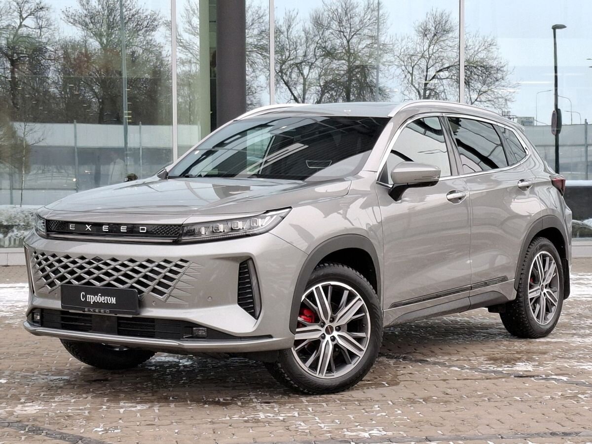 Автомобиль EXEED LX I [2-й рестайлинг] 1.6 AMT (150 л.с.) Premium Серый 2024 с пробегом 11 054 км