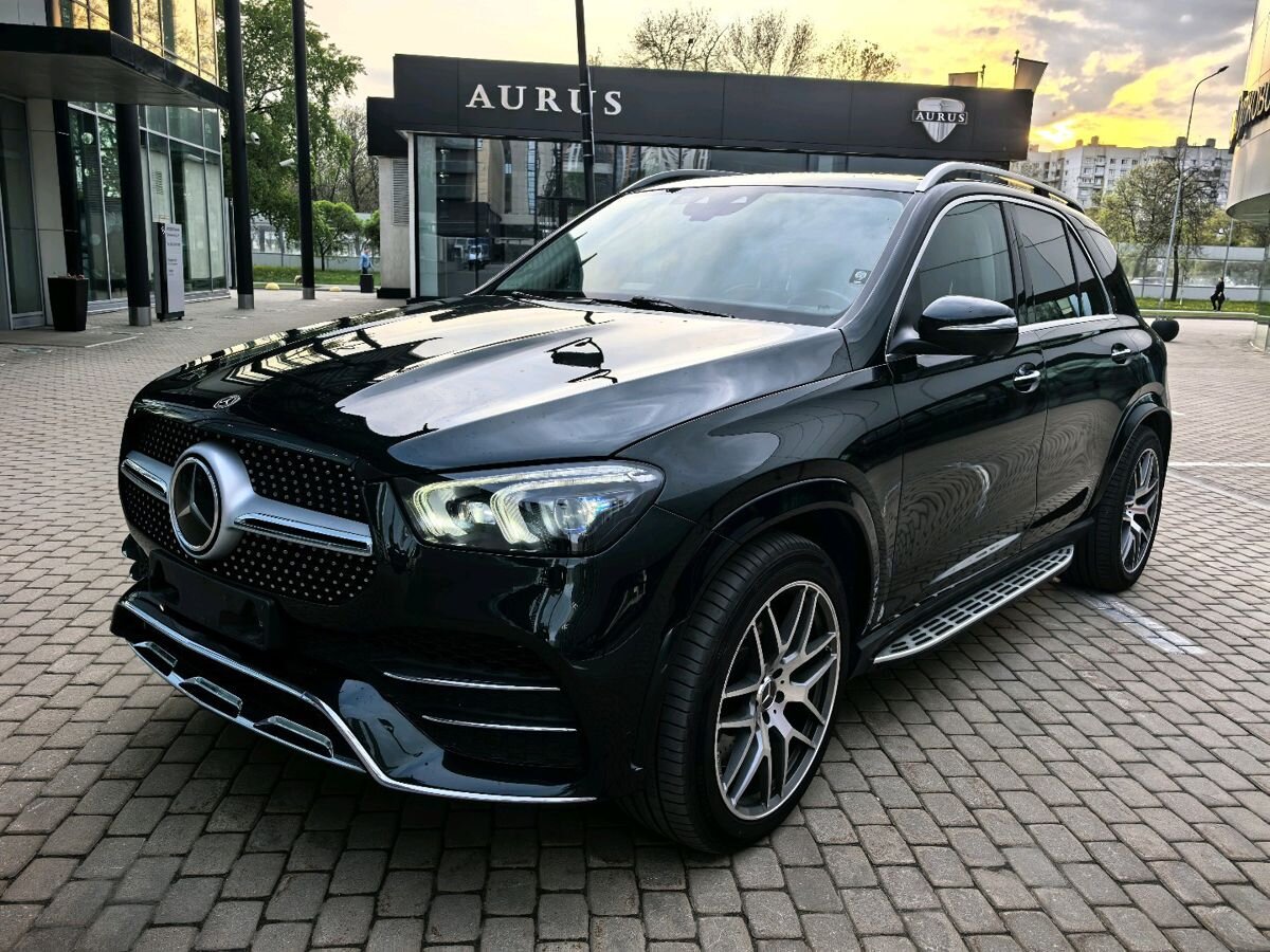 Mercedes-Benz GLE II поколение (V167) 450 3.0 AT 4Matic (367 л.с.) Sport Plus Зелёный 2021 с пробегом 100 831 км