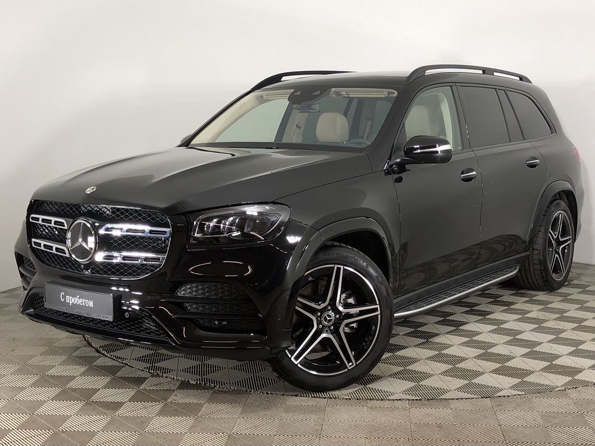 Автомобиль Mercedes-Benz GLS II поколение (X167) 400 2.9d AT 4WD (330 л.с.) Luxury Черный 2022 с пробегом 33 км