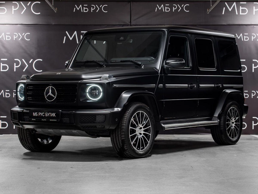 Автомобиль Mercedes-Benz G-Класс III поколение (W463) 350 2.9d AT 4Matic (249 л.с.) Base Чёрный 2020 с пробегом 105 000 км