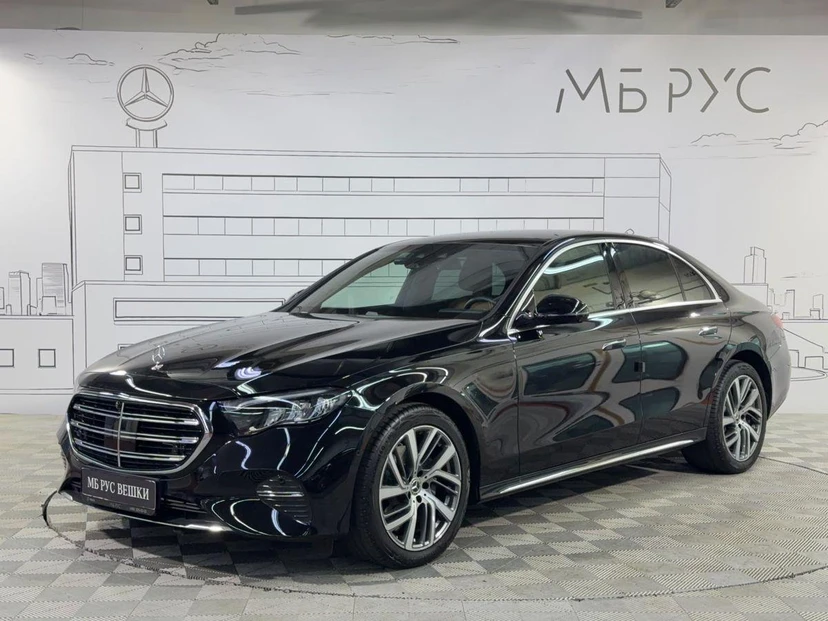Mercedes-Benz E-Класс VI поколение (W214/S214) 2.0d AT 4Matic (197 л.с.) Base Чёрный 2025 с пробегом 5 500 км