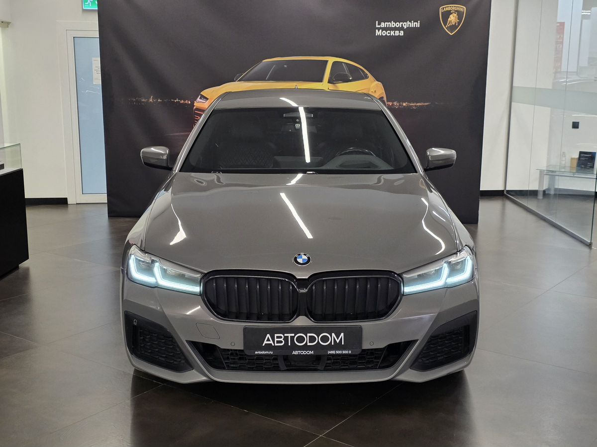 Автомобиль BMW 5 серии VII (G30/G31) [рестайлинг] 530 3.0d AT 4WD (249 л.с.) M Sport Pro Серый 2021 с пробегом 118 577 км