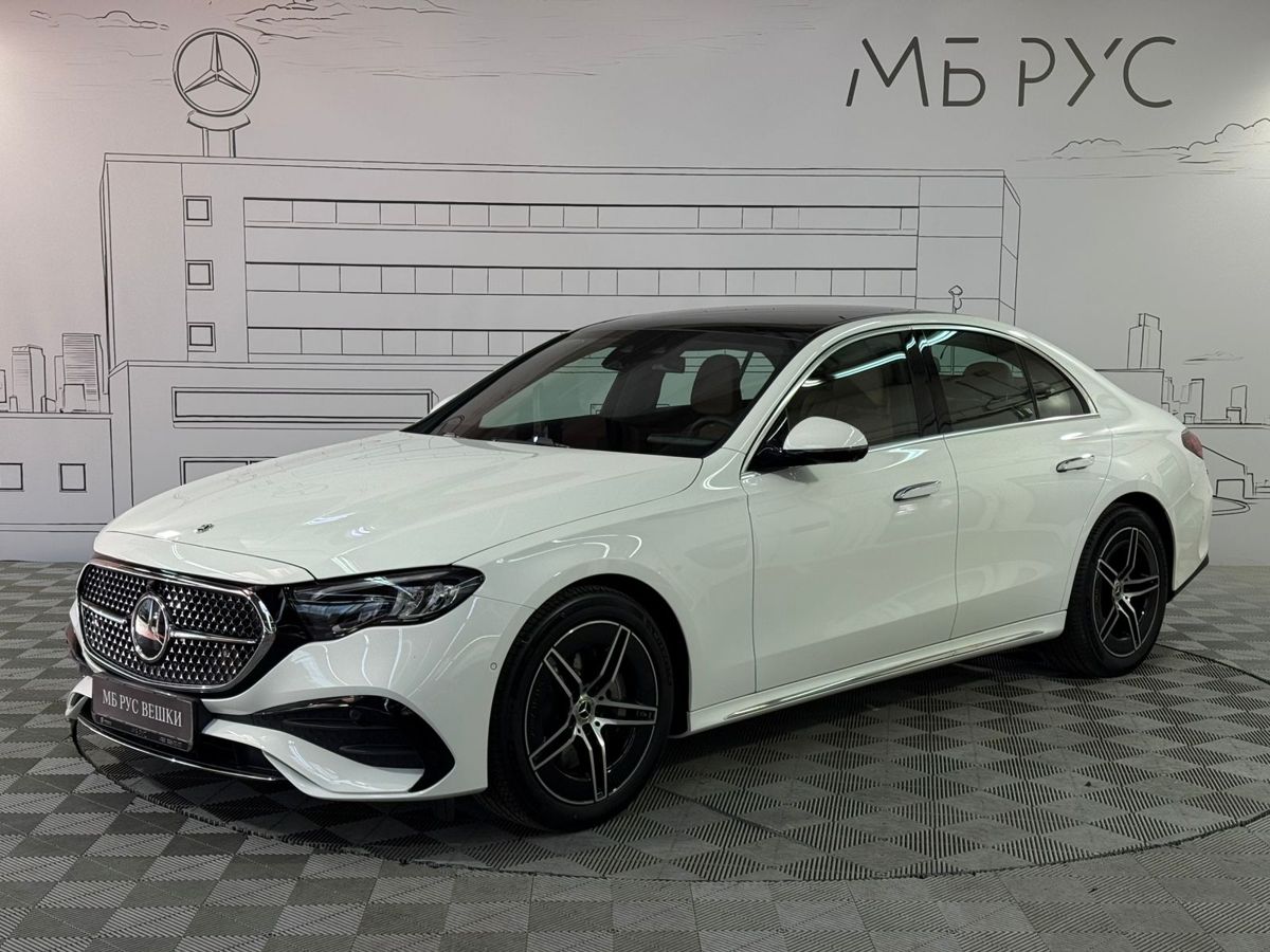 Mercedes-Benz E-Класс VI поколение (W214/S214) 2.0 AT (204 л.с.) Base Белый 2025 с пробегом 708 км
