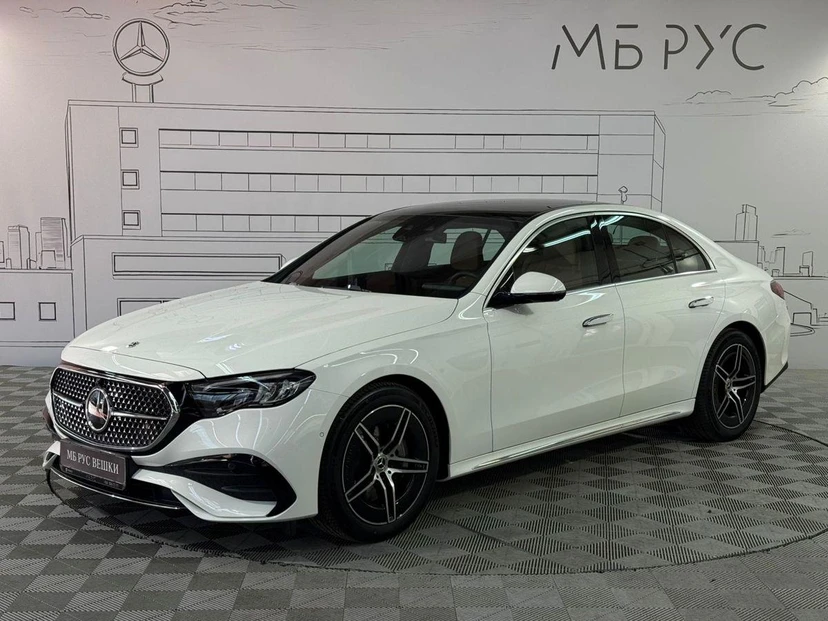 Mercedes-Benz E-Класс VI поколение (W214/S214) 2.0 AT (204 л.с.) Base Белый 2025 с пробегом 708 км