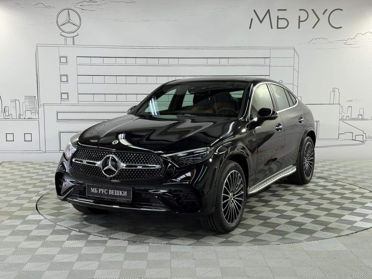 Автомобиль Mercedes-Benz GLC coupe II поколение (C254) 2.0 AT 4Matic (258 л.с.) Base Чёрный 2025 