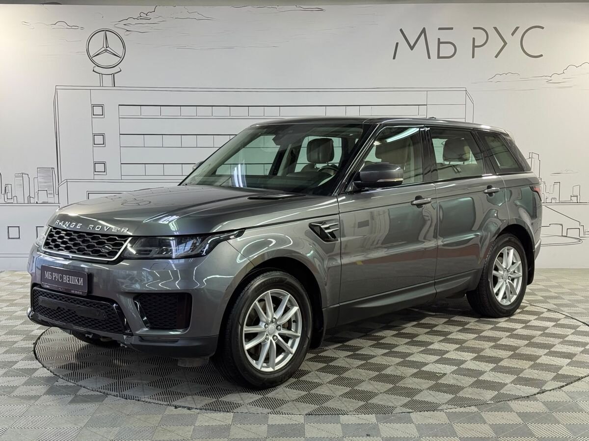 Land Rover Range Rover Sport II [рестайлинг] 3.0d AT 4WD (249 л.с.) SE Серый 2018 с пробегом 120 000 км