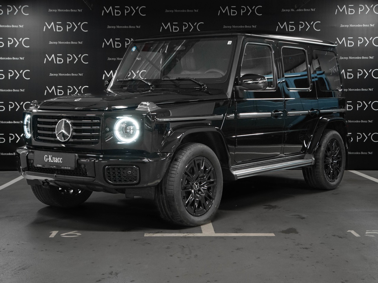 Mercedes-Benz G-Класс III (W463) [рестайлинг] G 450 3.0d AT 4Matic (367 л.с.) G 450 d AMG Line Чёрный 2026 