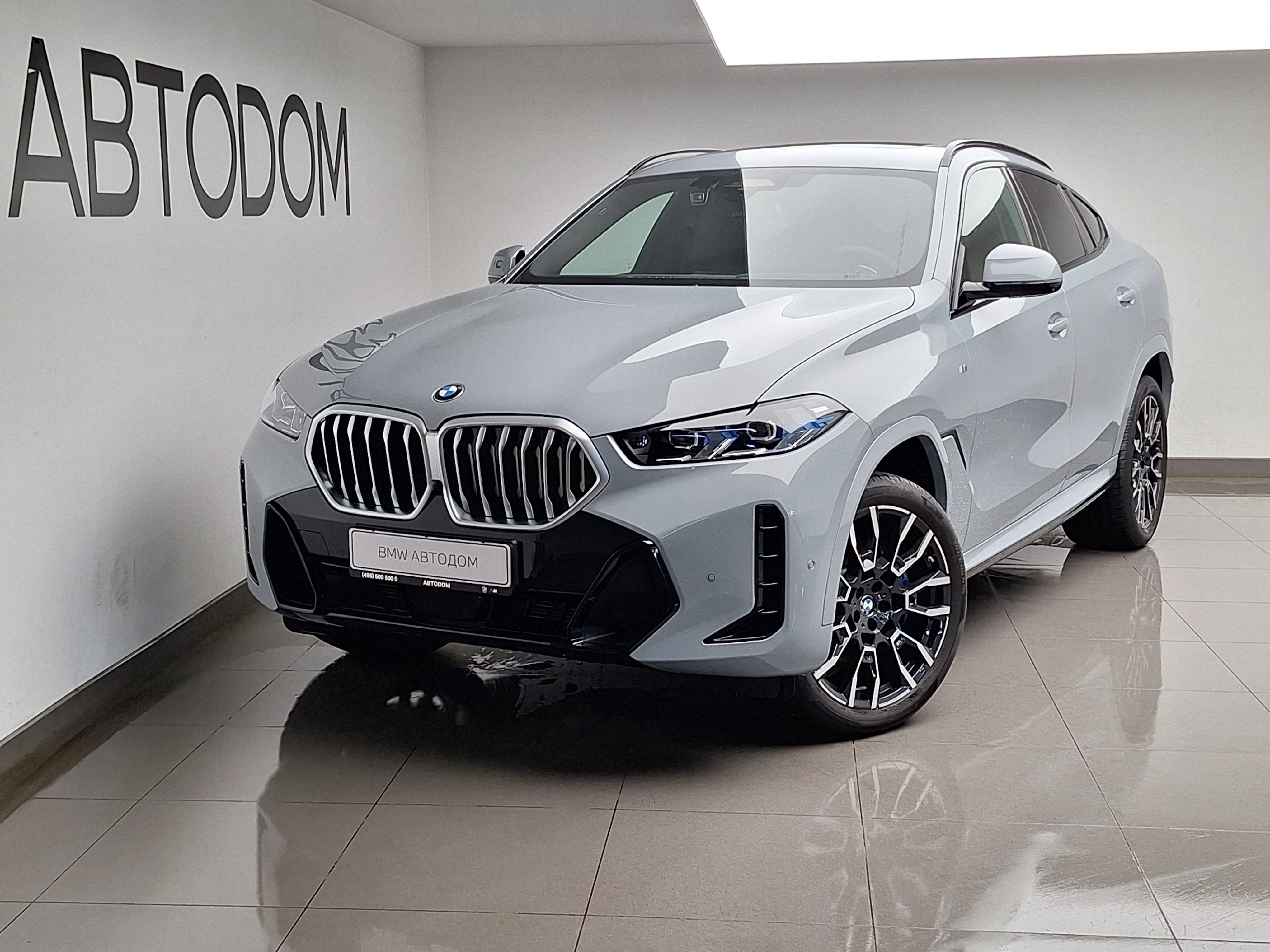 BMW X6 III (G06) [рестайлинг] 3.0 AT 4WD (381 л.с.) Base Серый 2025 